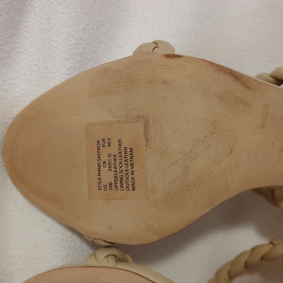 Kate Spade beige ‘Saffron’ heeled sandals. Size 10B - Picture 13 of 13